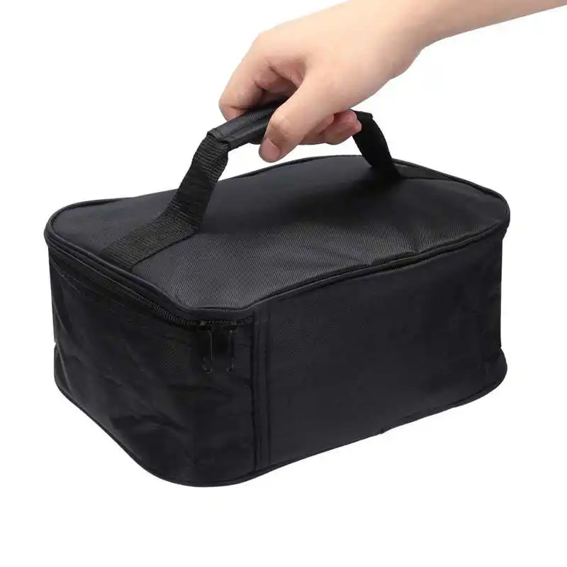 Portable Mini Car Microwave 12V Electric Oven Fast Heating Picnic Box for Travel Camping Food Cooking Oven for Lunch Boxes 6