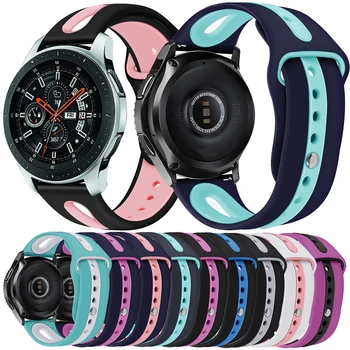 

Essidi 22mm Soft Band For Samsung Galaxy Watch 46mm Sports Silicone Smart Bracelet Straps For Samsung Gear S3 Classic Frontier