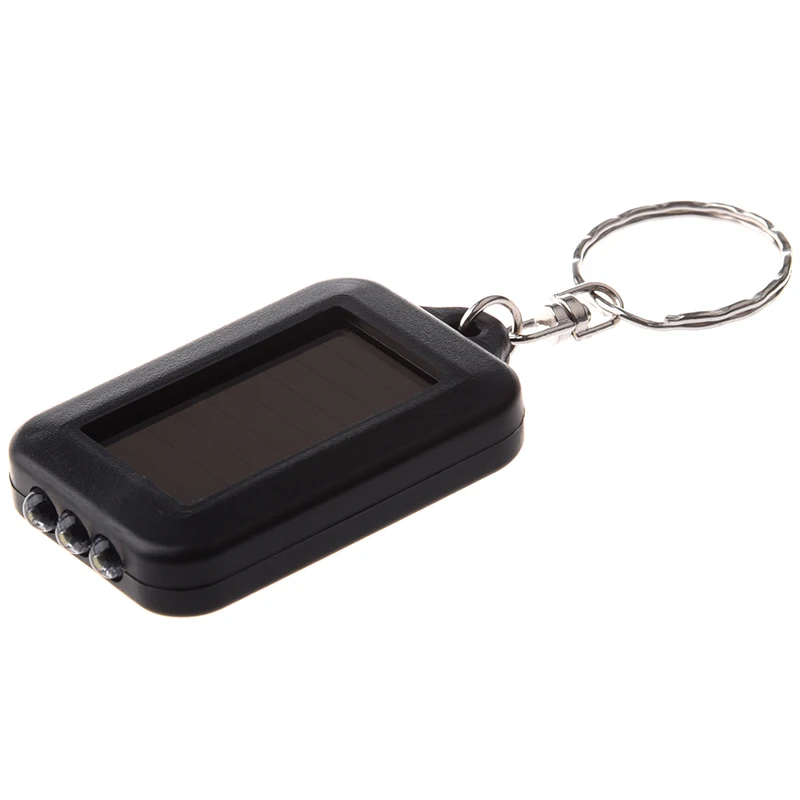 

Solar-powered LED Flashlight / Keychain