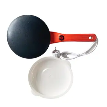 

220V Non-stick Electric Crepe Pizza Maker Pancake Machine Non-stick Griddle Baking Pan Cake Machine Kitchen Cooking Tools Crepe