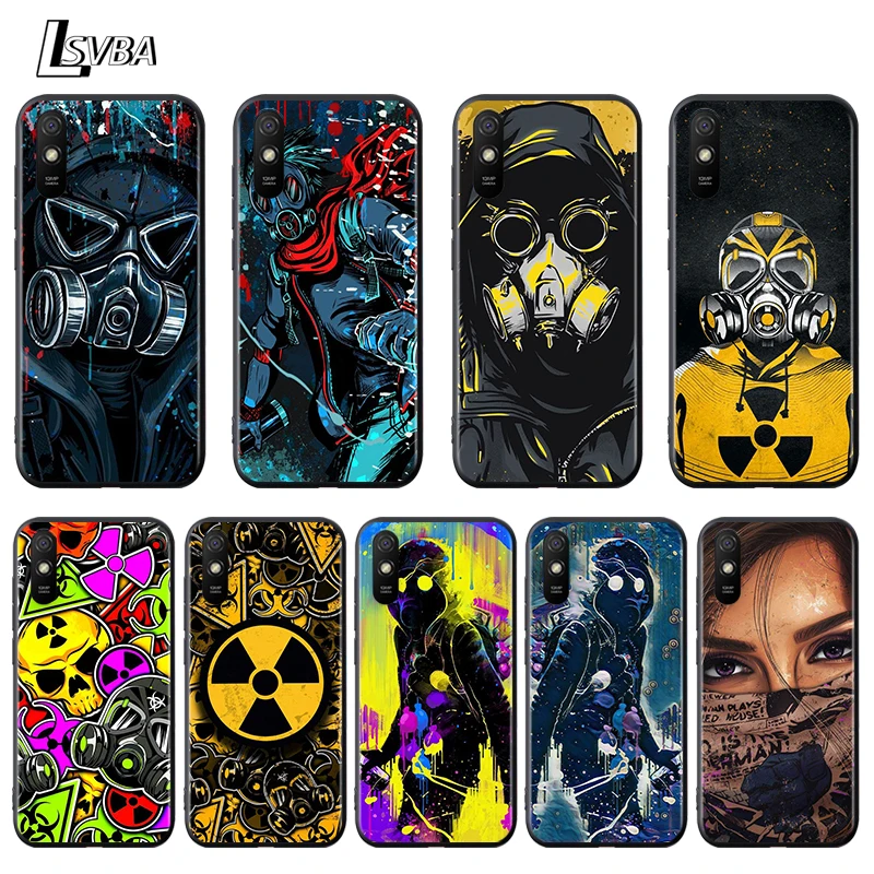 Защитная маска для Xiaomi Redmi 9 9C 9A 9I 9T 10X 8A 8 7A 7 6A 6 5 S2 Y3 Y2 GO K20 Pro Prime черный чехол телефона