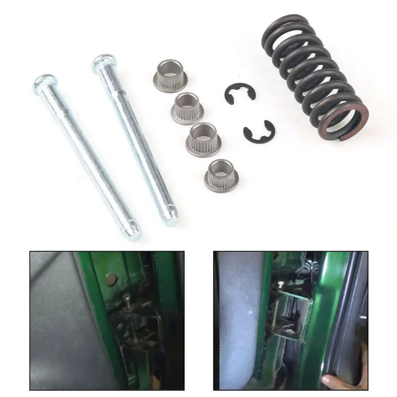 

Silver Front/rear Door Hinge Pin With Spring And Brushing Set For S10/15 94-04