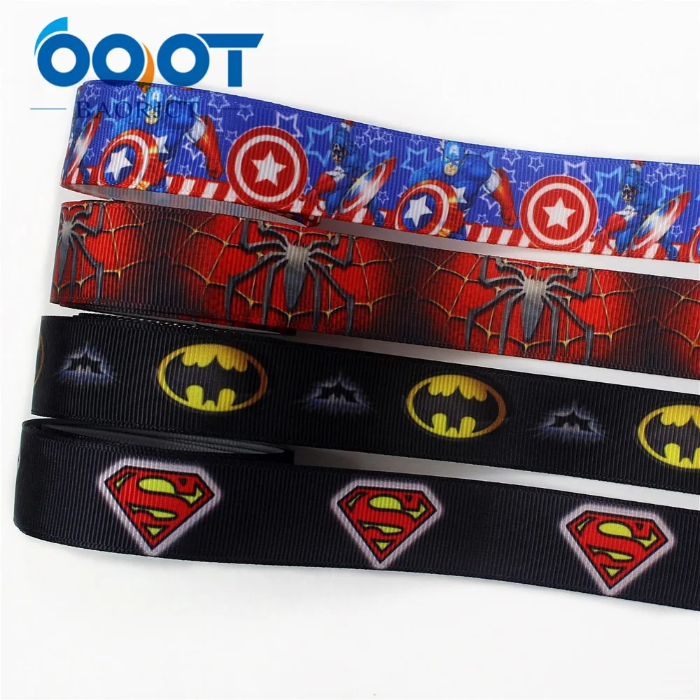 OOOT BAORJCT I-19906-2061, 25 мм, 10 ярдов мультфильм тепловой передачи печатных корсажные ленты, лук крышка DIY аксессуары украшения