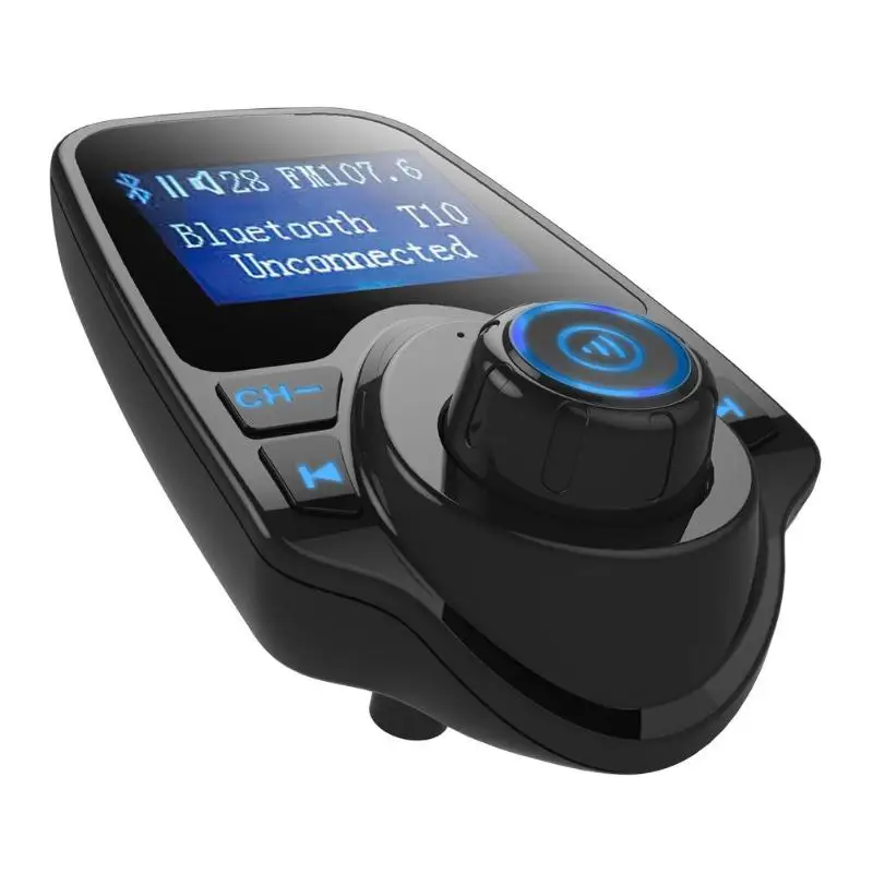 Bluetooth автомобильный комплект fm-передатчик беспроводной радио адаптер fm-модулятор громкой связи USB зарядное устройство MP3-плеер высокое качество