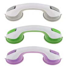 Всасывающая ручка помощи безопасный поручень для ванной душевая кабина Ванна фиолетовый зеленый серый 28 см/11 дюймов