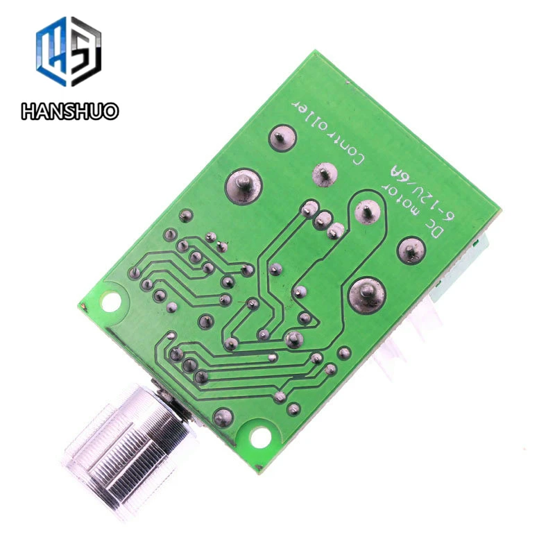 Двигатель DC ventilador gobernador DC6V-12V de alta potencia 6A PWM без полировки reguliador de velocidad de cinturón reguliador de velocid