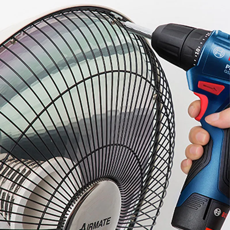 Bosch GSB120LI электрическая дрель с фонариком Ударная дрель домашняя многофункциональная электрическая отвертка инструмент для зарядки