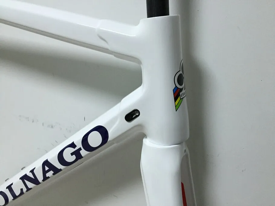 Белый Colnago C60 C64 карбоновый дорожный велосипед с R7000 R8000 Groupset Carbon 50 мм Колесная