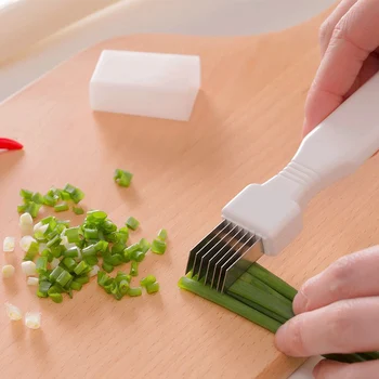 

Onions scallions herbs Cutting machine shred Vegetable and fruit slicer chopper Kitchen utensils and appliances accessories
