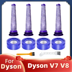 Substituição do filtro do cargo de hepa do pre filtro para dyson v7 v8 acessórios sem corda das peças sobresselentes do aspirador 967478 01 / 965661 01