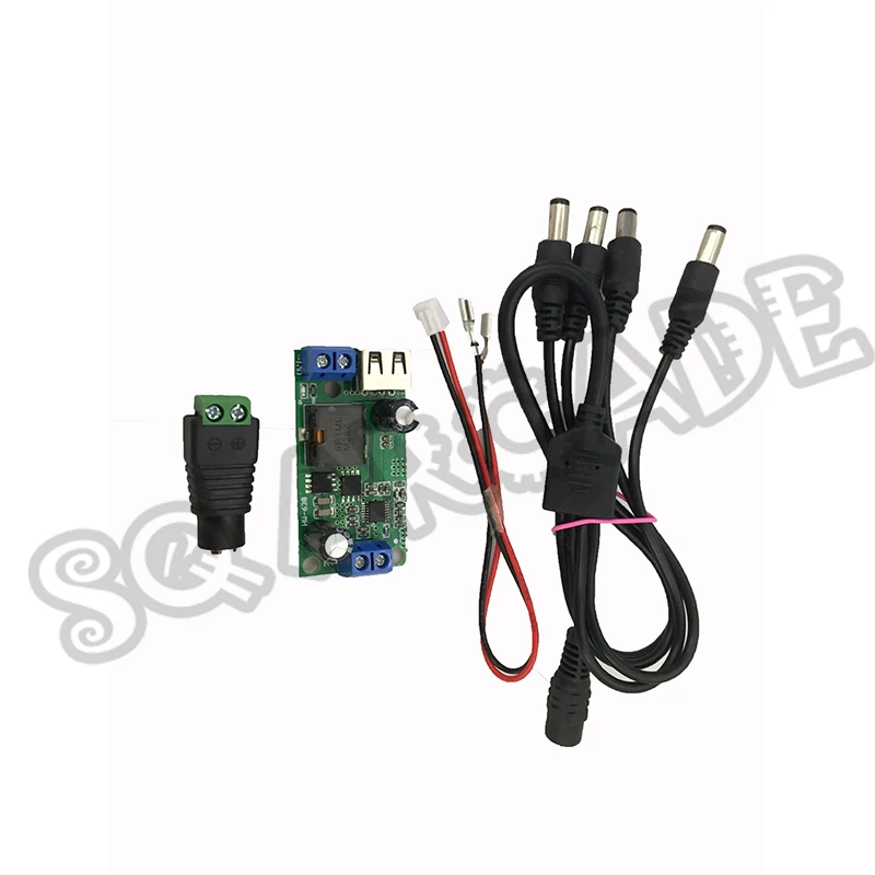 10 шт./лот 12 В до 5 В выход для аркадной игры в Raspberry Pi конверсионный комплект питания