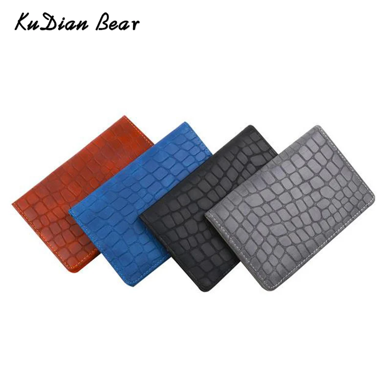KUDIAN BEAR мужской чехол для паспорта из искусственной кожи кошельки модный