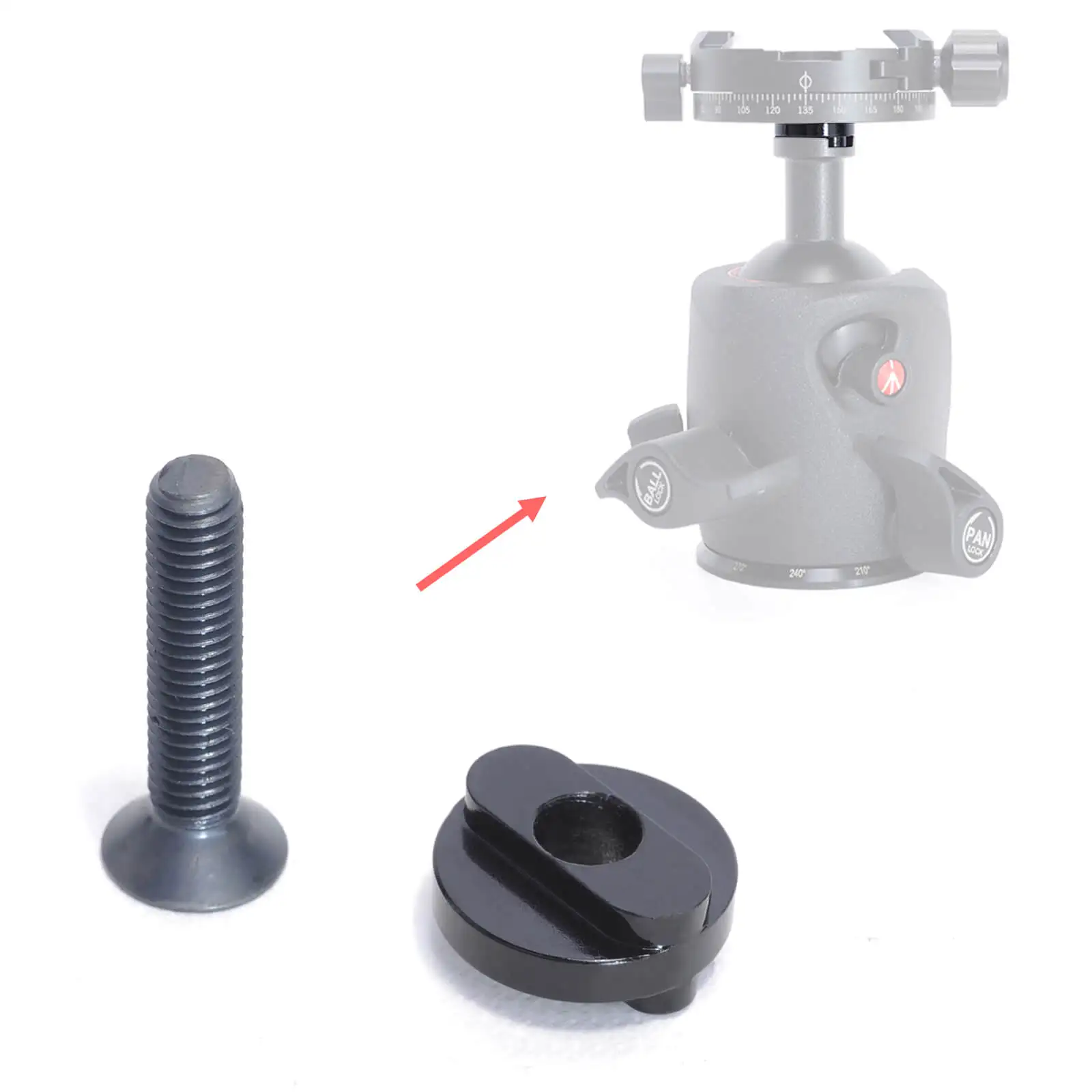Stainless Steel Toe Tripod Spikes Feet Set for Manfrotto Sachtler Bogen Gitzo