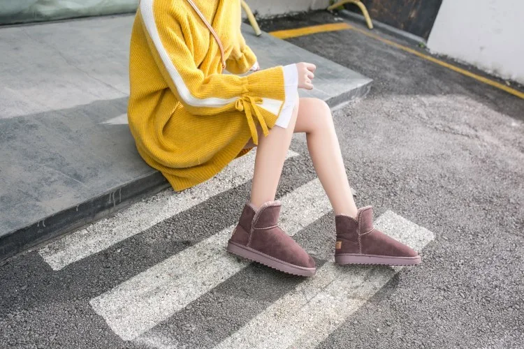 BELLECOM/зимние ботинки на платформе; zapatos; ботильоны; кожаная обувь для женщин; Цвет Черный; женские ботинки; sboot