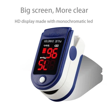 

Led Fingertip Pulse Oximeter Medical Equipment Home Health Monitor Finger Pulse Oxygen Saturation Monitor