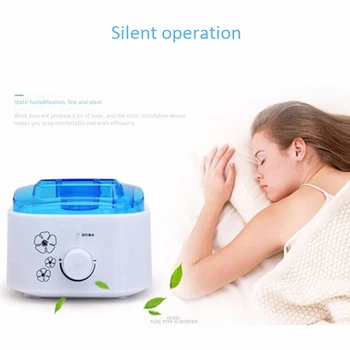 

-Mini Air Humidifier Water Bottle Ultrasonic Humidifier Household Mute Bedroom Mini Small Desktop Office Steam Diffuser Atomize