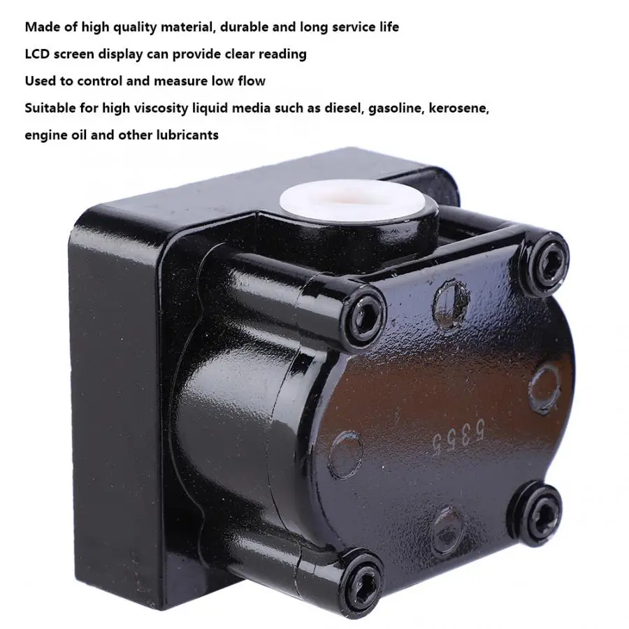 Flow Meter Water Flow Meter Digital Meter High Accuracy Flowmeter Gauge Blue LCD Display For Chemicals Liquid Water Ultrasonic Hot in Industrial Commercial