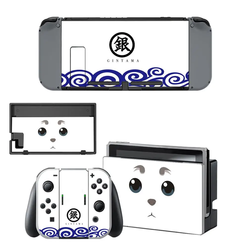 Виниловая наклейка Gintama из кожи для nintendo Switch Стикеры полный набор лицевой панели s