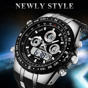 

Sports Watches Men LED Digital Shock Wrist Watch Military Waterproof Electronic Stop Watch Silicone Clock Male Running Outdoor