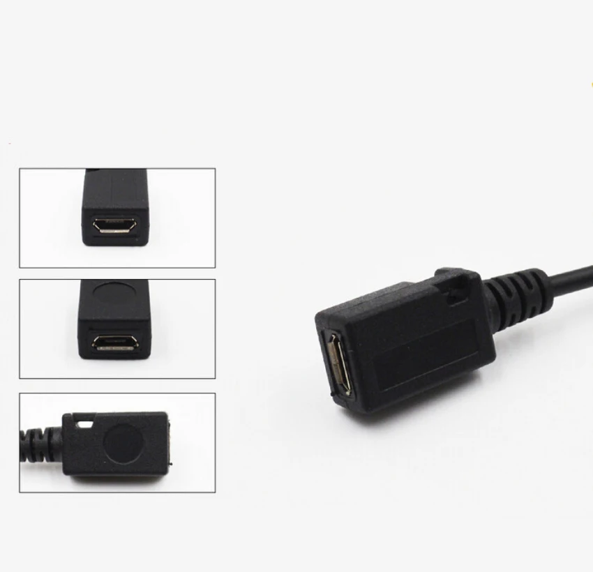 2 в 1 OTG Micro USB Host power Y Splitter USB адаптер для Micro 5 Pin женский и мужской кабель USB Женский для Micro Male+ Female