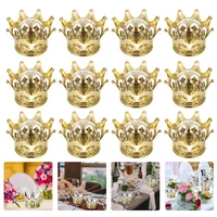 12pcs Hollow Crown Candy Storage Boxes Chocolate Packing Cases Wedding Baby Shower Birthday Party Gift Boxes For Guests