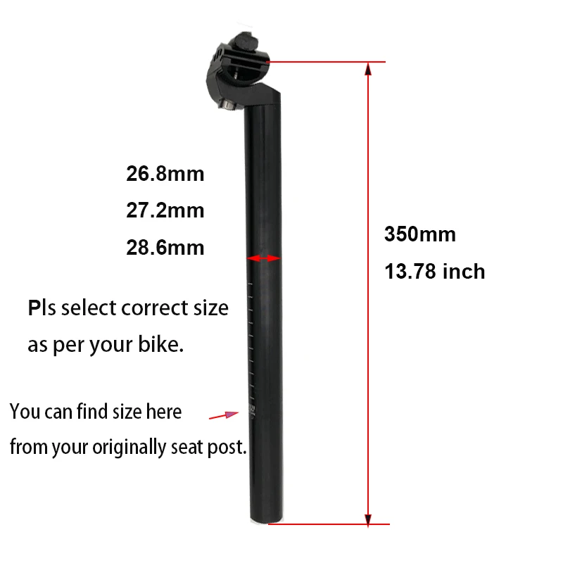 Wolf Tooth Clamp Seat Tube Measurement Bike Teyssor Bicycle