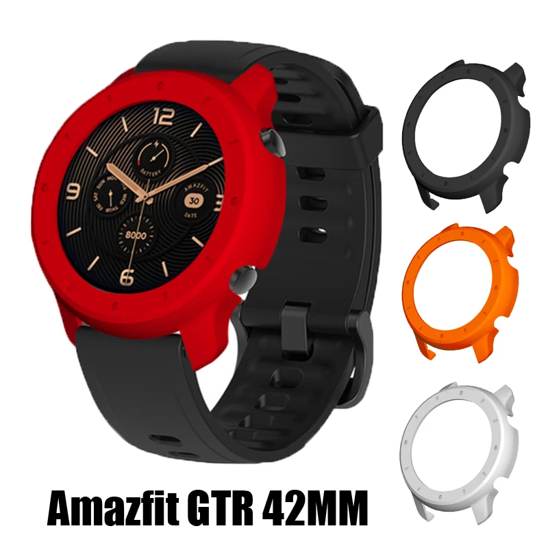 Жесткие ПК Чехлы для huami Amazfit GTR 42 мм чехол защитная рамка умных часов gtr