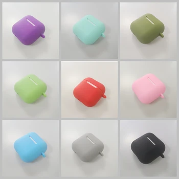 

for airpods 4 mini case airpods Pro 4 Case Solid color Protective Silicone Earphone Cover for airpods Pro 4 mini Cover Fundas