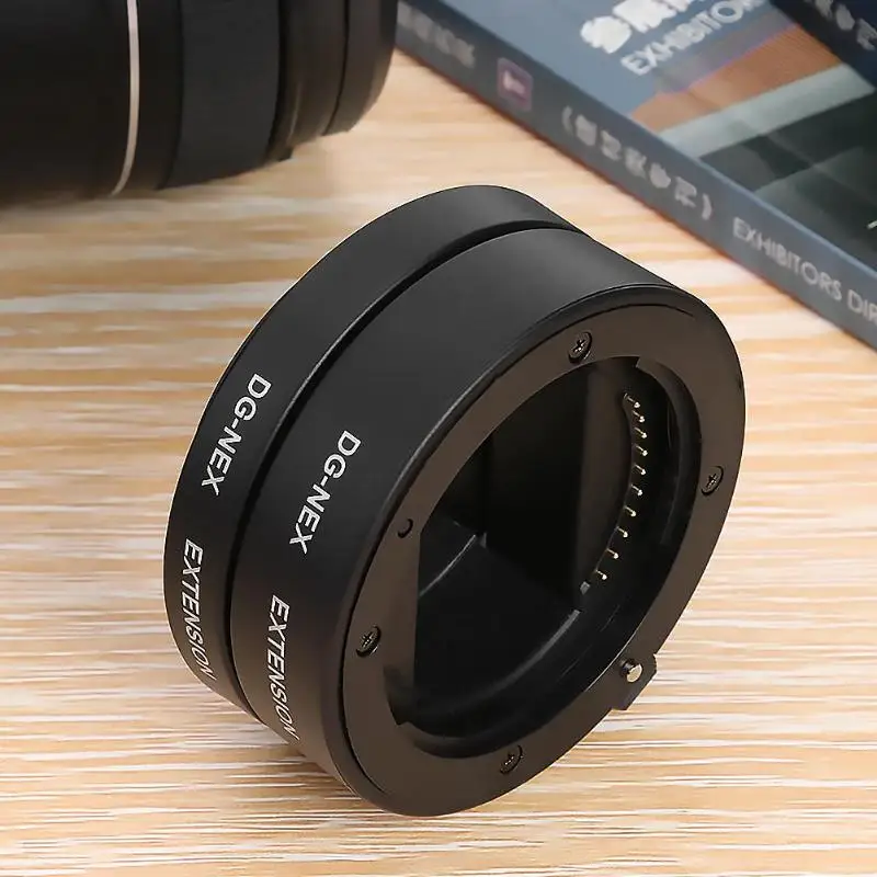 Набор удлинителей для макросъемки с автофокусом 10 мм 16 мм для sony NEX E-Mount объектив камеры Конвертер профессиональные аксессуары