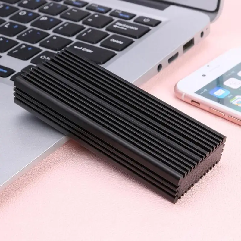 SSD чехол M.2 m ключ твердотельный жесткий диск коробка USB3.1 внешний жесткий диск Корпус для ПК ноутбук мобильный телефон Универсальный