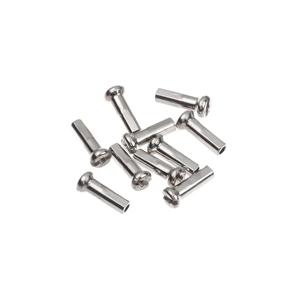 Stainless Steel Bicycle Spokes with Nipples for MTB Bicycles 10PCS