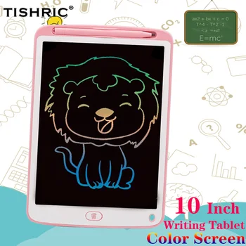 

TISHRIC 10 Inch Color Screen LCD Writing Tablet With Stylus Pen Digital Tablet Handwriting Pad Writing Board Gift Kids