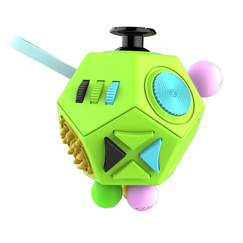 Вечерние свадебные сувениры антистрессовый куб игрушки Fidget Настольный игрушки Magic Cube расслабление, антистресс 6 сторона Squeeze забавные устройство для снятия стресса - Цвет: 5