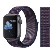 Нейлоновый ремешок для apple watch 42 мм 38 мм iwatch 4/3 ремешок 44 мм 40 мм Браслет спортивный ремешок для apple watch 4 3 21 серия