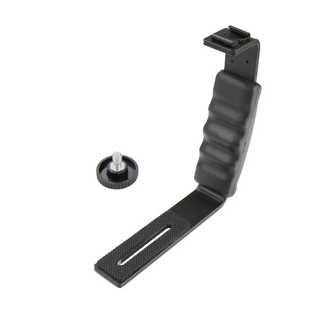 

Professional Drone Accessories L Bracket Micphone Hand Grip Mount Holder For DJI OSMO Mobile 2/Zhiyun Smooth 4