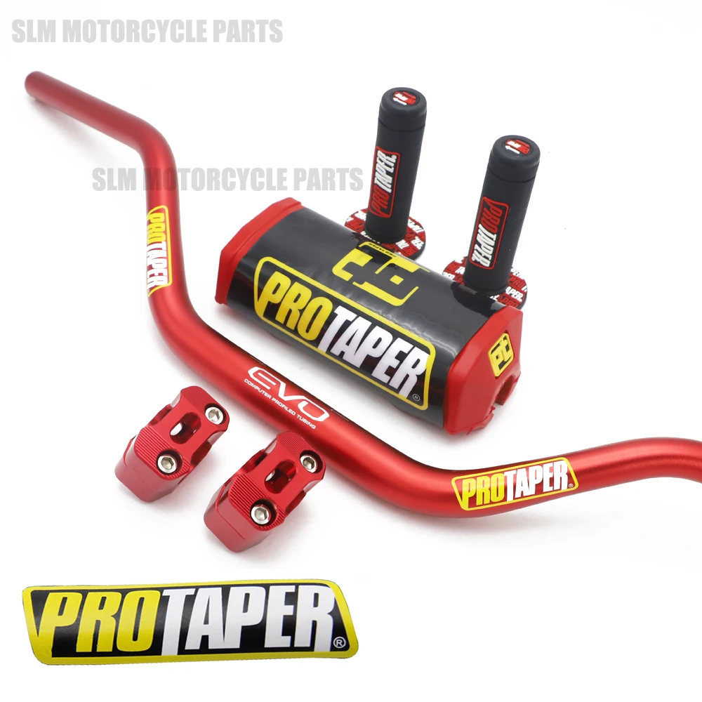 28 мм мотоциклетные руль жир бар+ ручки ПроТейпер Бар Pad для Dirt Bike SUZUKI DRZ400 RMZ450 RMZ250