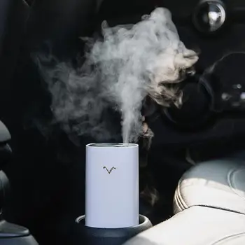 

320ml Mini Air Humidifier Projector LED Chromatic Lamp Aromatherapy Essential Oil Diffuser Ultrasonic USB Atomizer