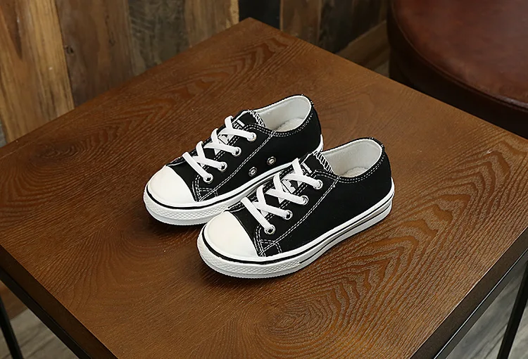 CNFSNJ Children's Shoes For Girls New spring Autumn candy color Kids boys Fashion Canvas Sports Kids Shoes 26-36