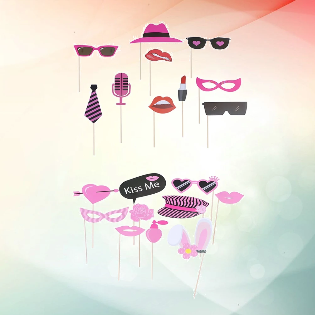 20PCS/Set Photo Props Photo Shooting Halloween Practical Photography Accessories for Theme Party Costume Party Cosplay