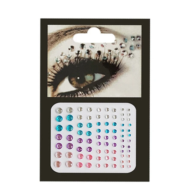 Glitter for Eyes Tattoo Diamond Makeup Eyeliner Eyeshadow Face Sticker DIY Body Face Makeup Temporary Glitter