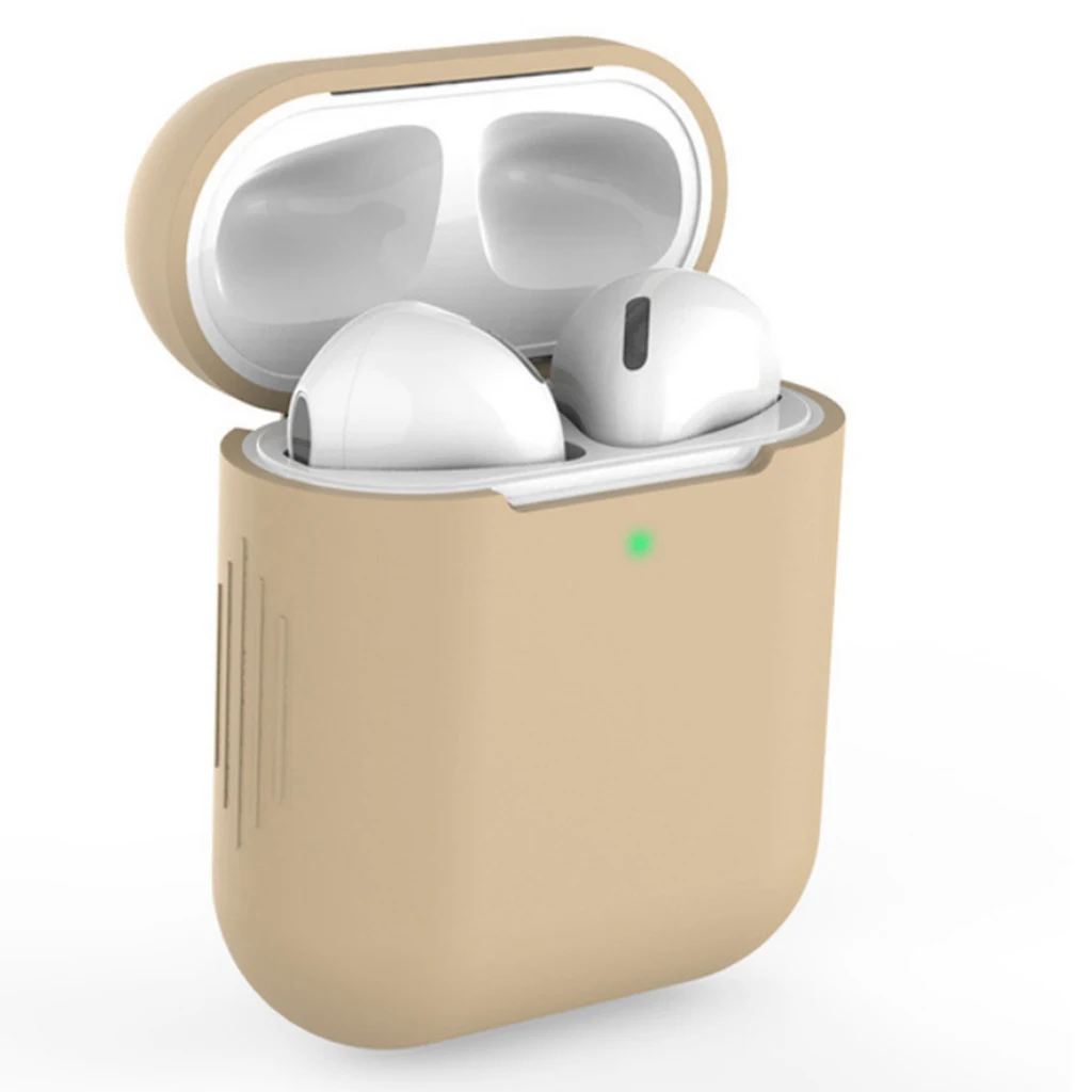Чехол для наушников для Apple AirPods 1 2 силиконовый чехол ...