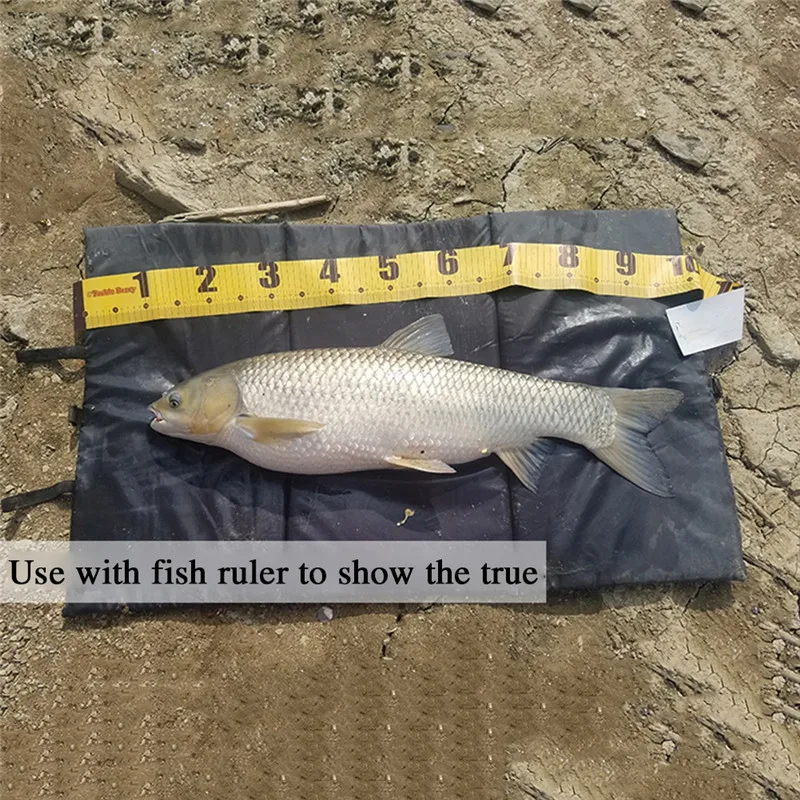 

Foldable Unhooking Mat Waterproof Landing Mat for Fish Protection Carp Fishing Tackle Lightweight Fish Fold Straps Pad Tool3