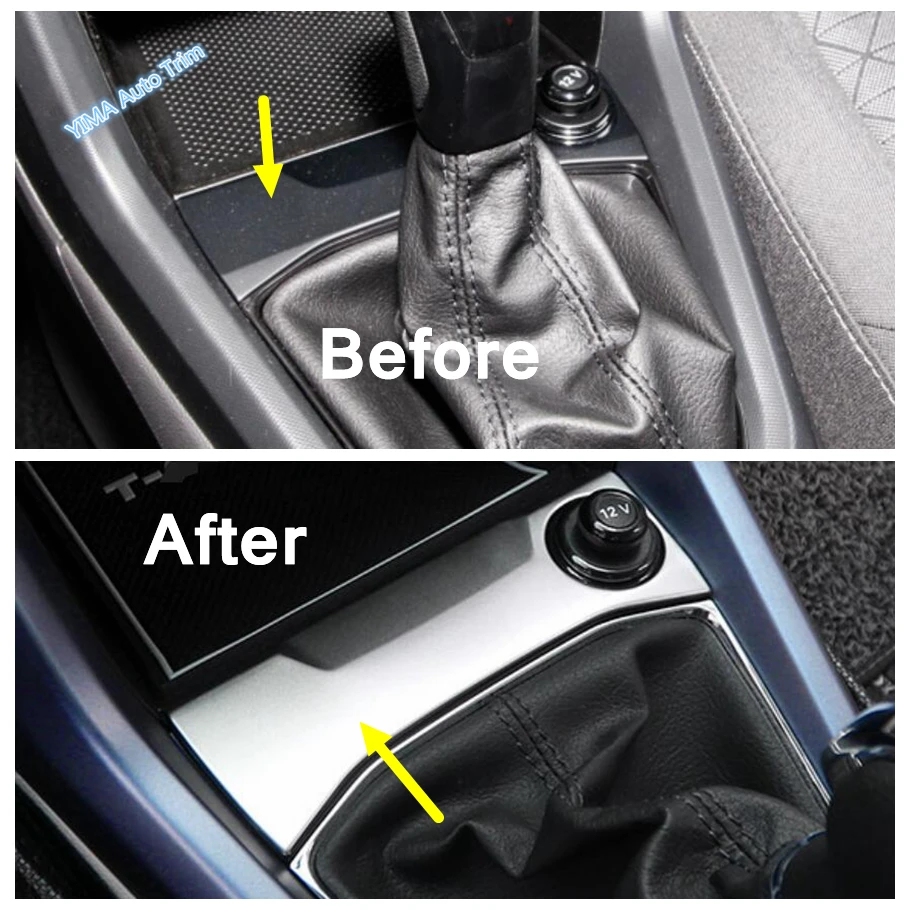 Window Switch Button / Head Light Adjust / Glove Storage Box Handle Buckle Cover Trim Fit For VW Volkswagen T-Cross 2019 - 2021