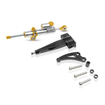 

CNC Aluminum Adjustable Motorcycles Steering Stabilize Damper Bracket Mount Kit For Honda cb650f 2014-2018 CB650F 2014-2018