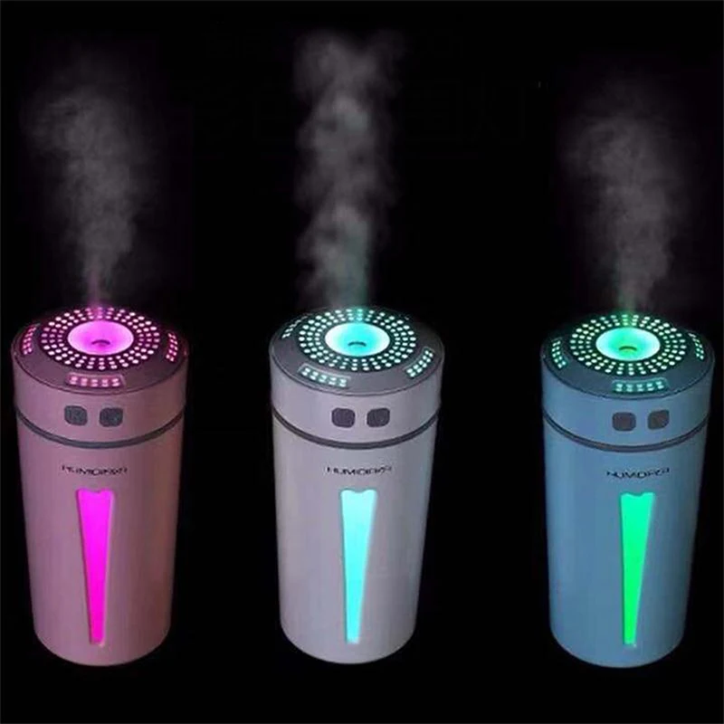 Ночной светильник для очистки воздуха Увлажнители Happy Cup USB мини настольный офисный домашний тихий распылитель увлажнители воздуха