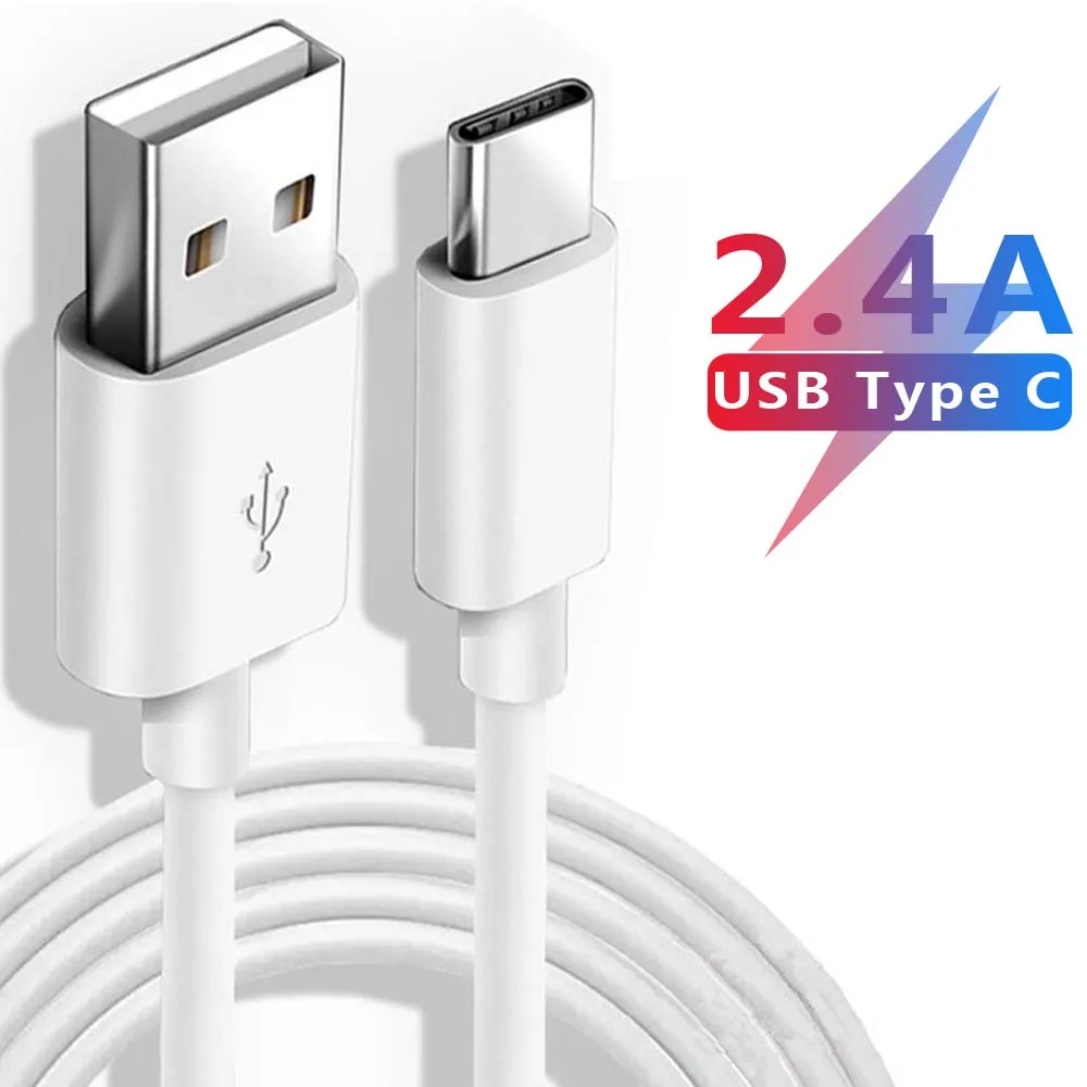 MUSTTRUE USB Type C кабель 2.4A для быстрой зарядки синхронизации данных Samsung Note 8 S8 Nexus6P 5X 1M 2M