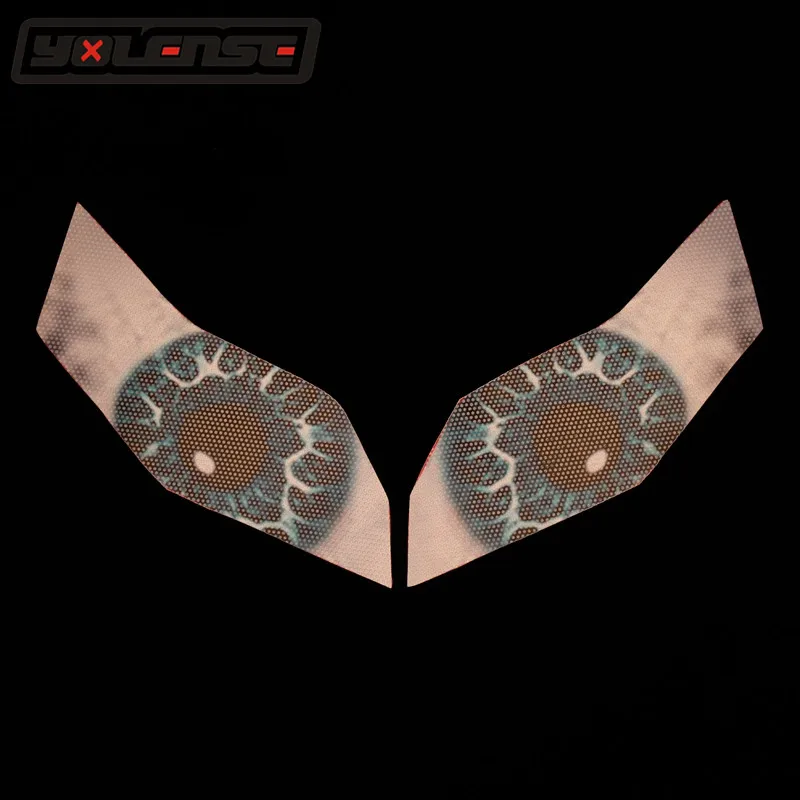 Для Benelli TRK502 TRK502X TRK 502 502X Jingpeng502 Jingpeng 502 Мотоцикл 3D передний обтекатель наклейка на фару Защитная Наклейка