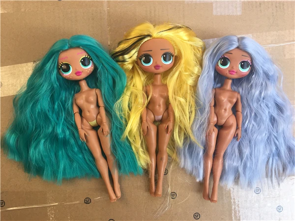 1/6 BJD/SD кукольный парик зеленый небесно-голубой длинные вьющиеся кукольные волосы кукольные аксессуары DIY Волосы стиль кукла волосы парик