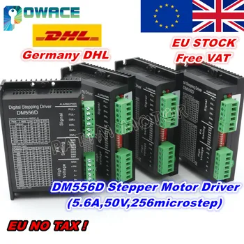 

[EU Delivery&Free VAT] 4Pcs DM556D Stepper Motor Digital Driver DC 24-50V 5.6A High performance for CNC Router
