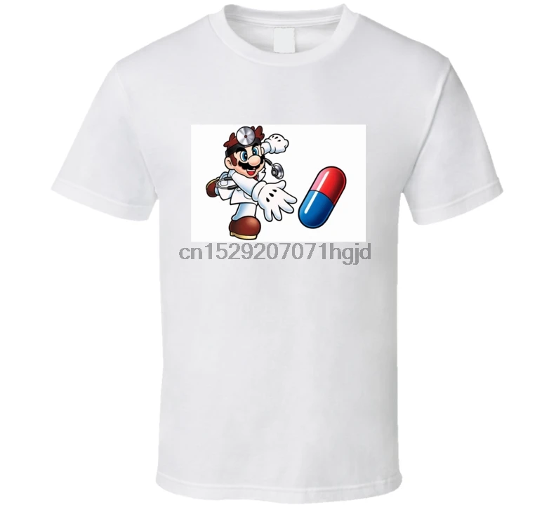 Мужская футболка Dr Mario Классическая Ретро игровая женская | одежда